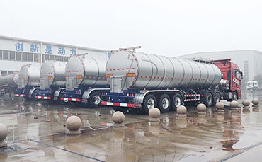 我司與東北物流公司達成鮮奶運輸車采購意向